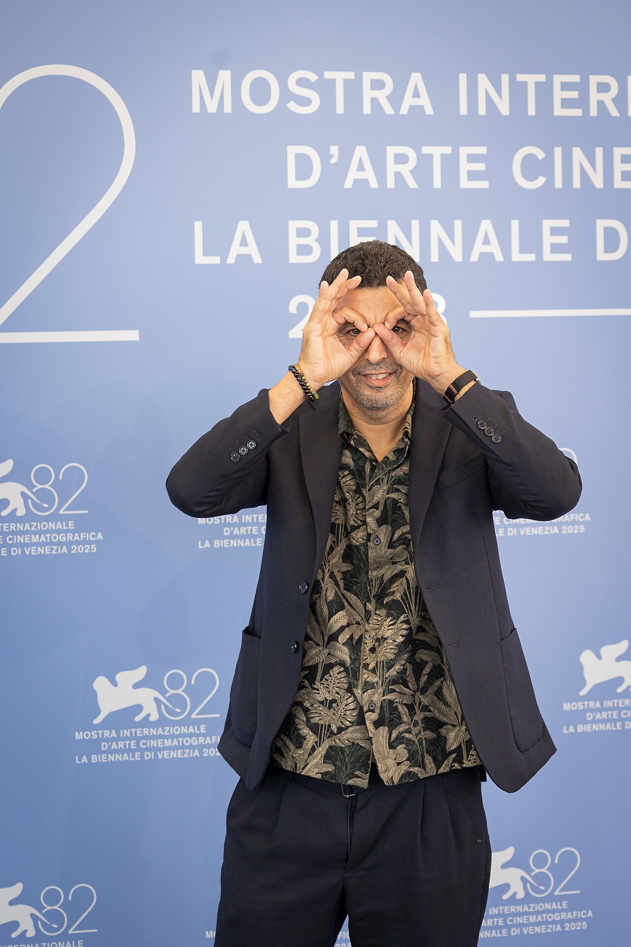 Samir Guesmi, director and actor, at 82nd Venice International Film Festival in Venice, Italy for the film grand ciel. (2025)