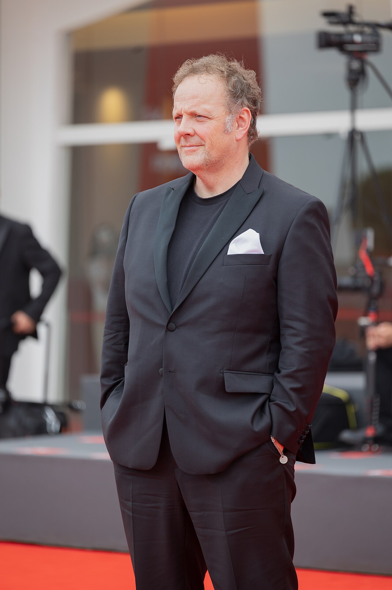 Grégory Gadebois, actor, at 82nd Venice International Film Festival in Venice, Italy for the film orphan. (2025)