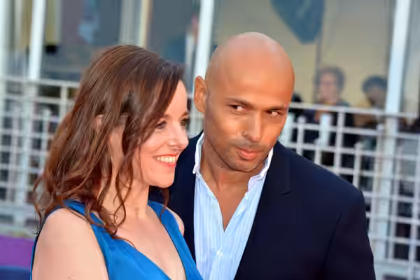 Laure Calamy et Eric Judor au festival du film de Cabourg (2018)