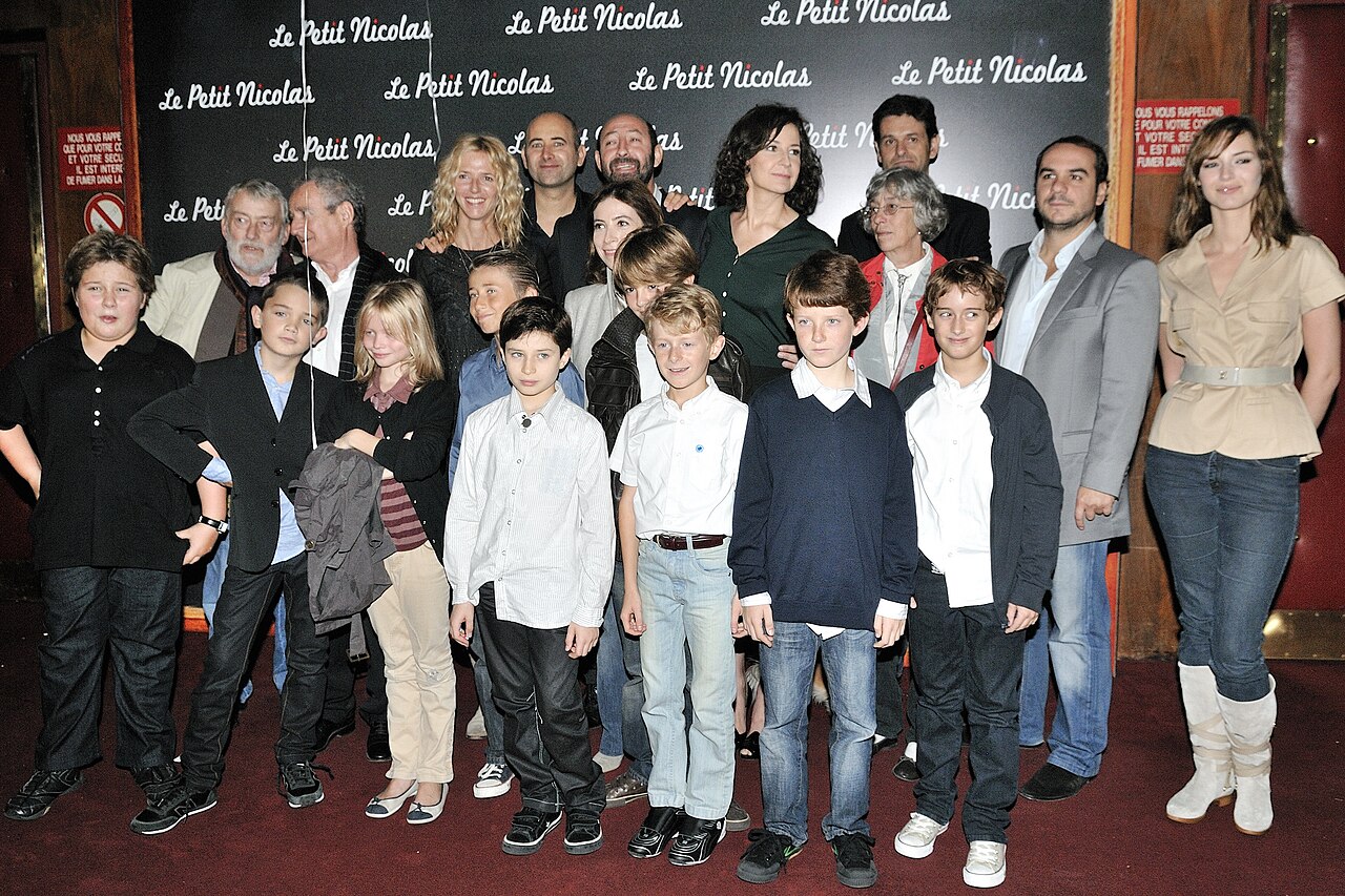 Avant-première du film Le Petit Nicolas au Grand Rex, à Paris, le 20 Septembre 2009, en présence de toute l'équipe de film : Valérie Lemercier, Kad Merad, Sandr