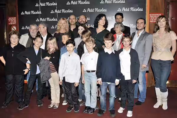 Avant-première du film Le Petit Nicolas au Grand Rex, à Paris, le 20 Septembre 2009, en présence de toute l'équipe de film : Valérie Lemercier, Kad Merad, Sandr
