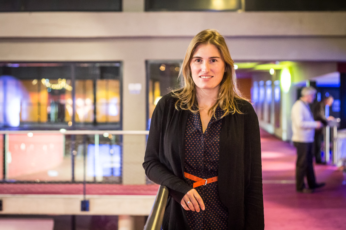 Lola Doillon during the Festival EntreVues 2013.