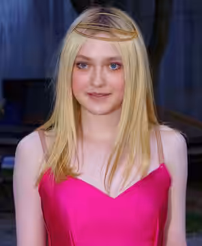 Dakota Fanning at the Vanity Fair party for the 2012 Tribeca Film Festival.