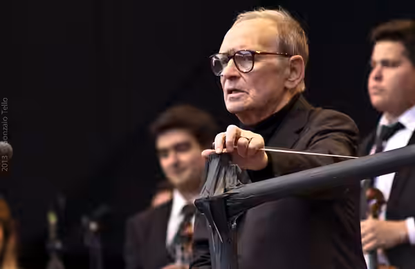 Ennio Morricone at the Estadio Bicentenario de la Florida (2013)