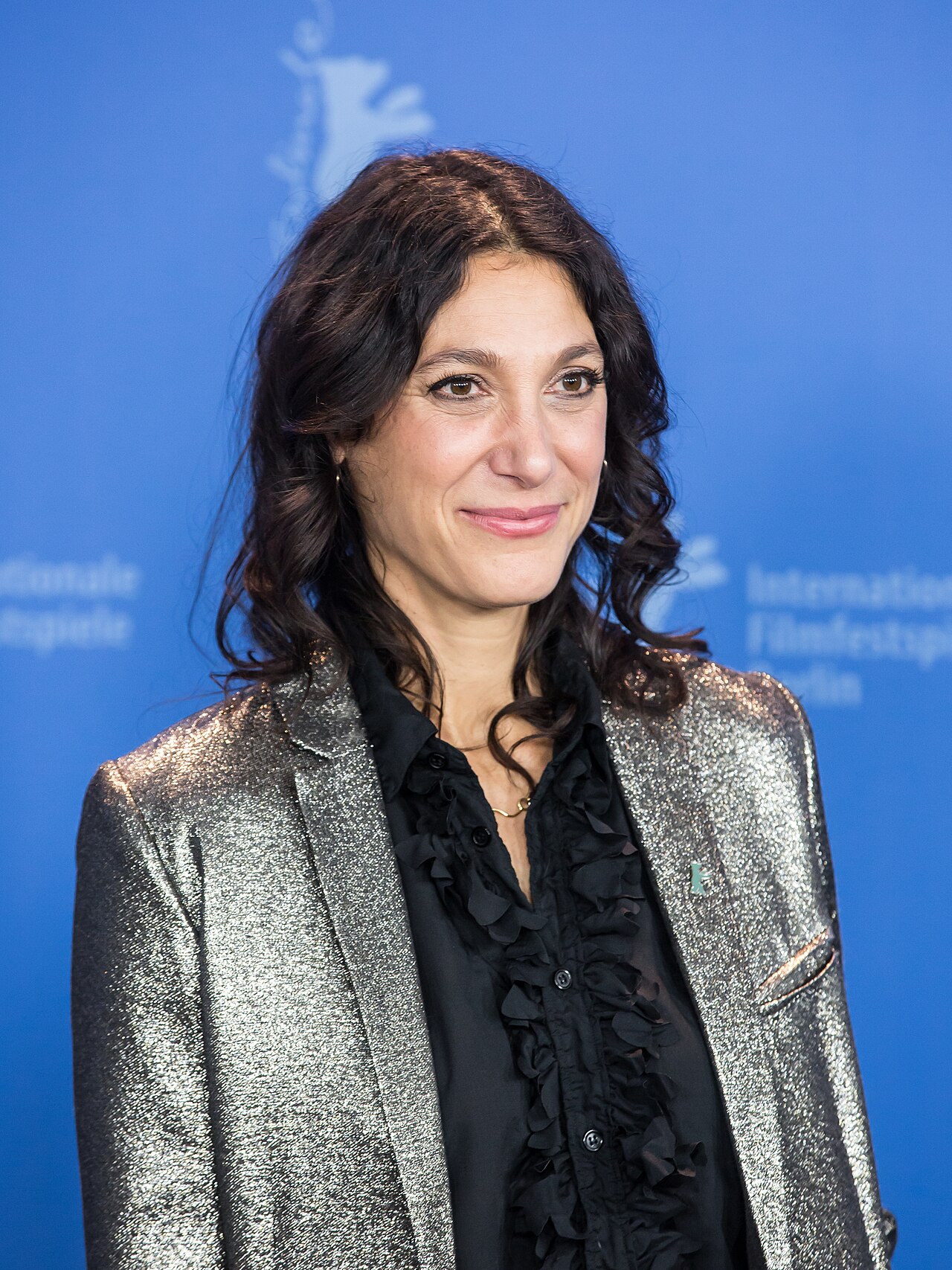 Movie director Emily Atef at the Berlinale 2018