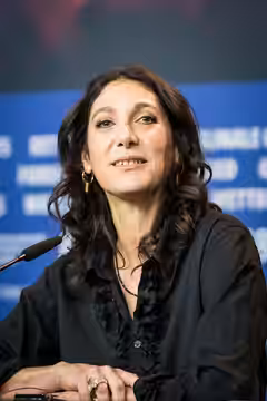 Movie director Emily Atef at the Berlinale 2018