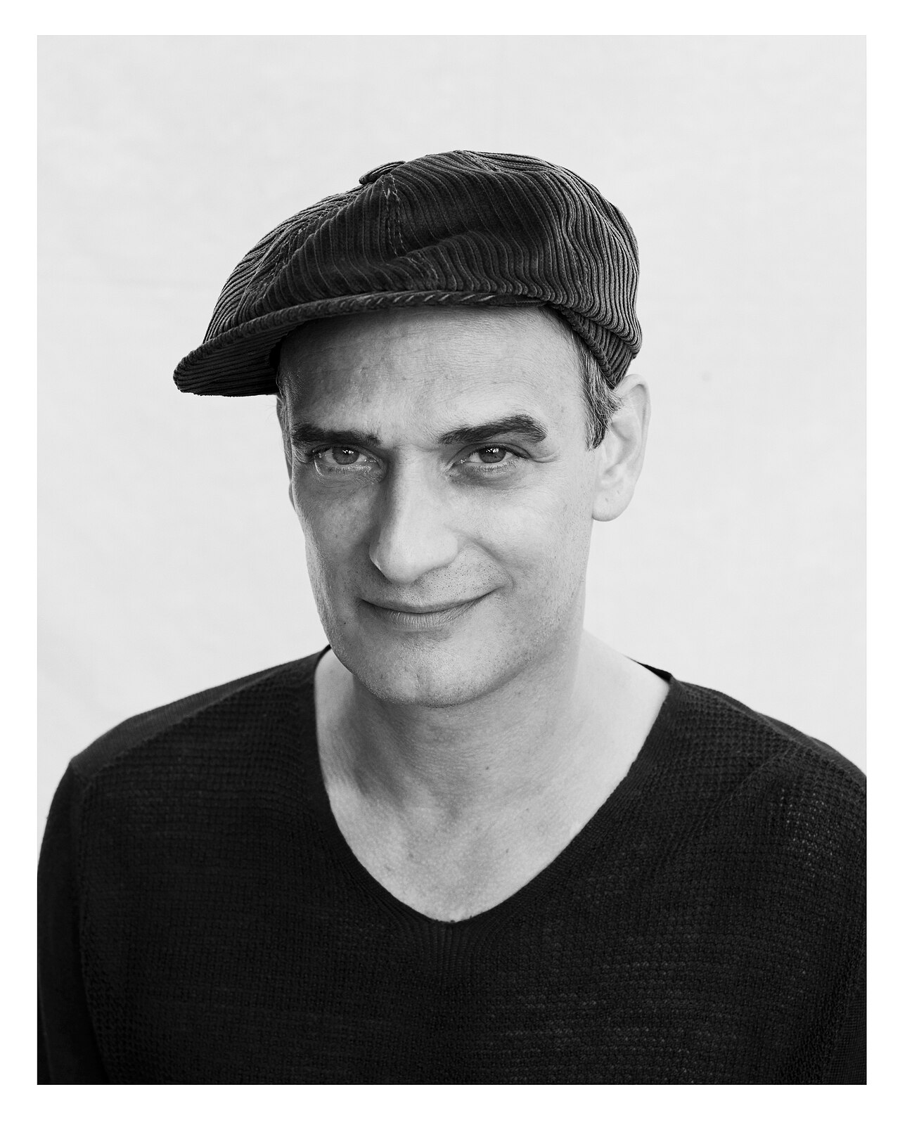 a black and white portrait of my dear friend Anatole Taubman (2019)
