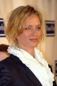 Uma Thurman at the premiere of the Woody Allen film Whatever Works at the 2009 Tribeca Film Festival.