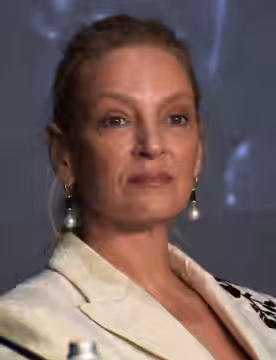 Oh, Canada Actress, Uma Thurman, at 2024 Cannes Film Festival press conference