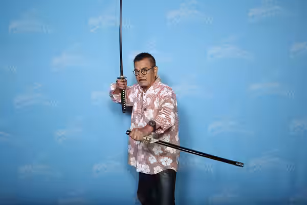 Sonny Chiba at GalaxyCon Raleigh in 2019