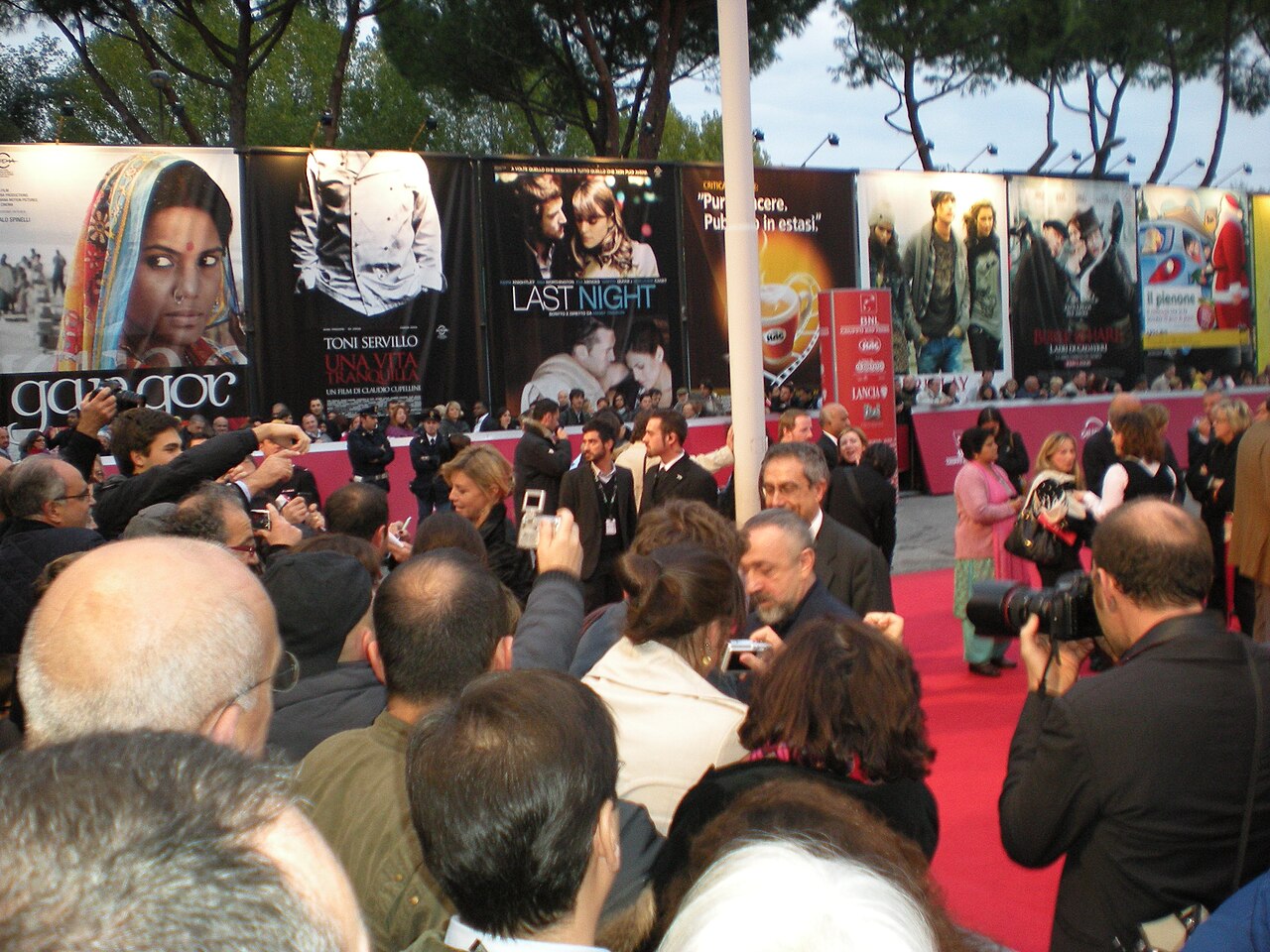 Festival Internazionale del Film di Roma - 2010 Margherita Buy e Silvio Orlando sul red carpet