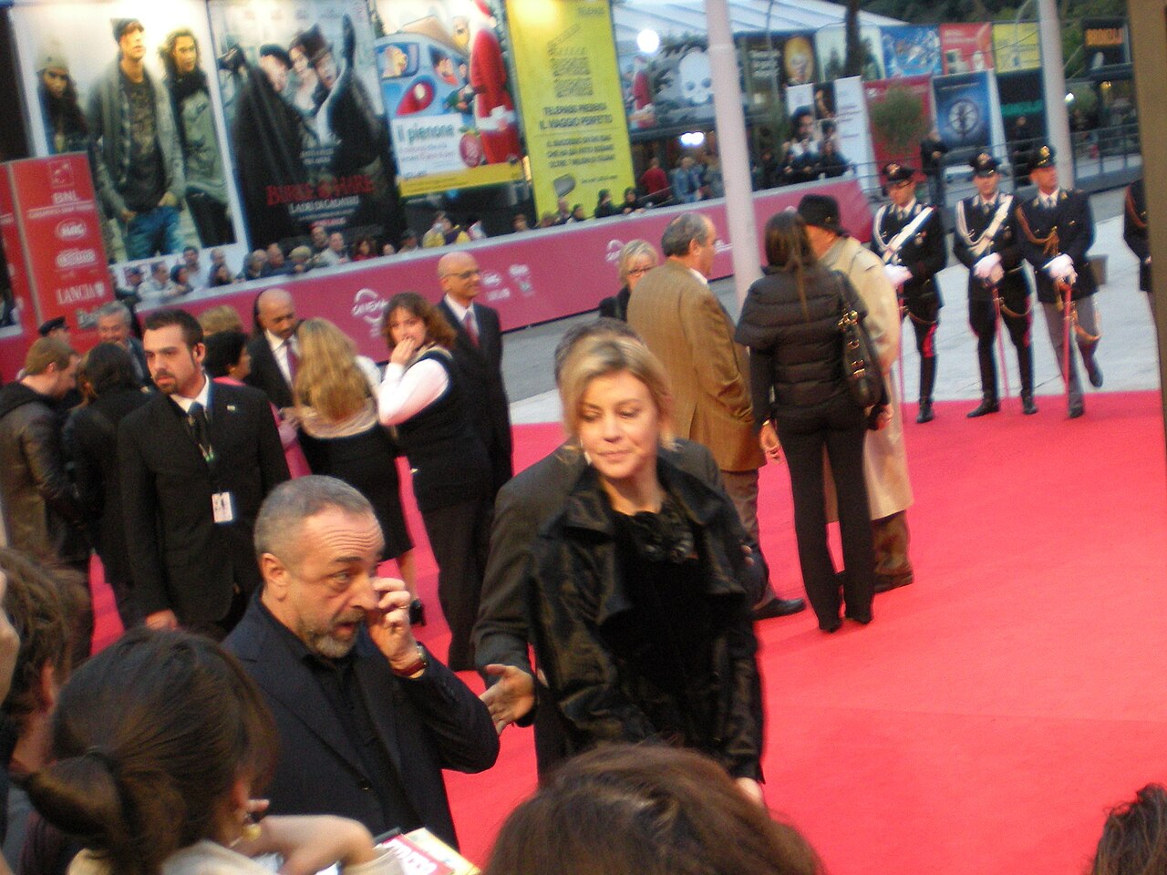 Festival Internazionale del Film di Roma - 2010 Margherita Buy e Silvio Orlando sul red carpet