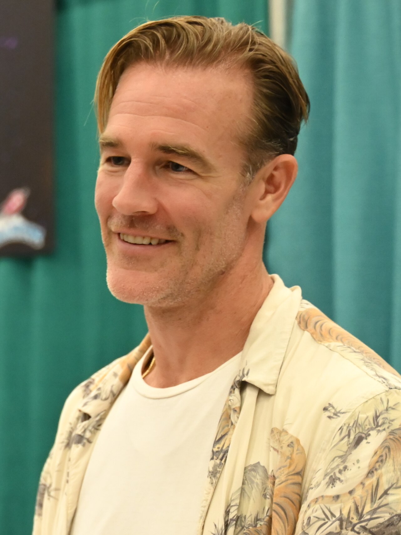 James Van Der Beek at GalaxyCon Austin in 2023