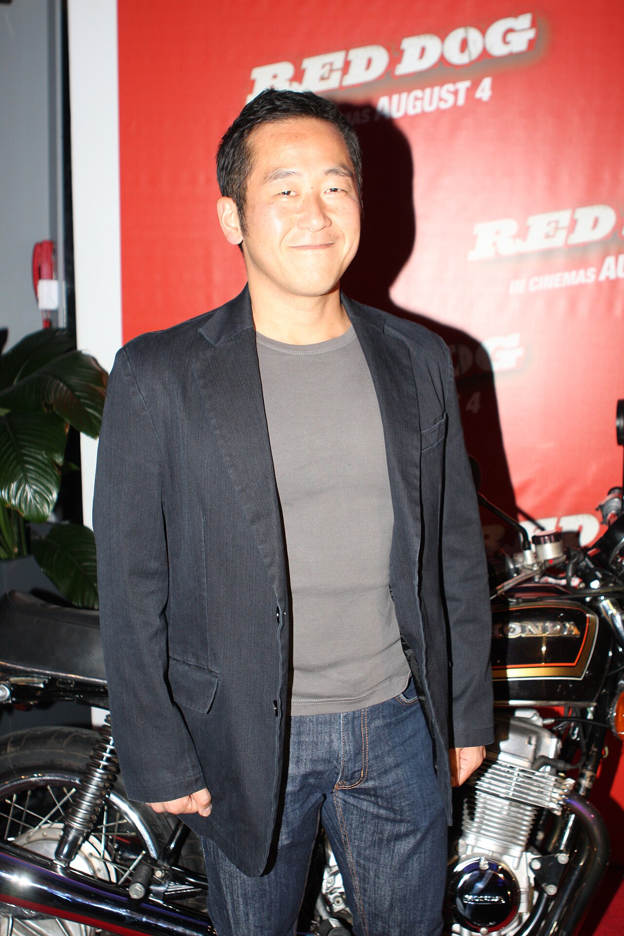 Shingo Usami at Red Dog film premiere in Sydney (2011)