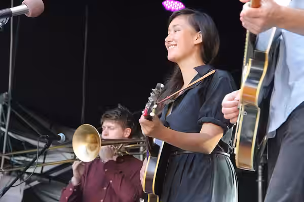 Nive &amp; The Deer Children at Rudolstadt-Festival 2016.