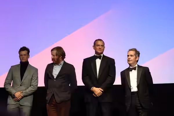 Hugh Bonneville, Tom Hollander and other 'Breathe' cast members (2017)