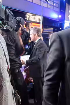 Tom Hollander on the 'Breathe' red carpet (2017)
