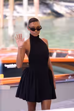 Taylor Russel, actress, at 81st Venice International Film Festival in Venice, Italy as jury member (2024)