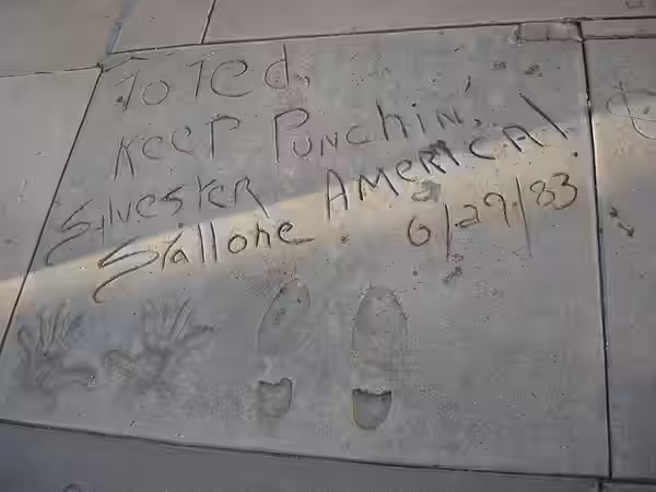 Grauman's Chinese Theatre, Sylvester Stallone (2010)