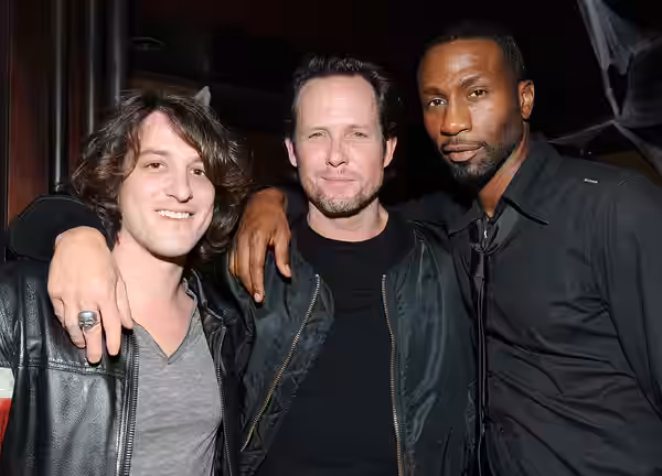 From A Recent Photo Shoot At O'Nieals Tavern In Lower Manhattan. You Might Recall Seeing Dean And Leon In The HBO Series OZ And More Recently Have Seen Dean As 