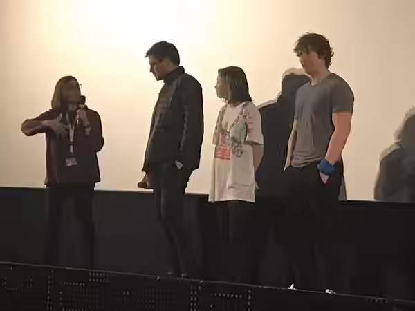 Kazik Radwanski, Deragh Campbell, Matt Johnson, Berlinale 2020, Filmgespräch zu Anne at 13.000 ft
