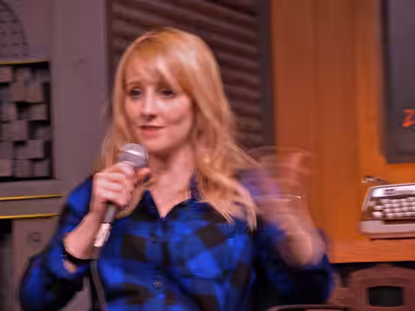 Melissa Rauch at Cinema Cafe, Sundance 2015