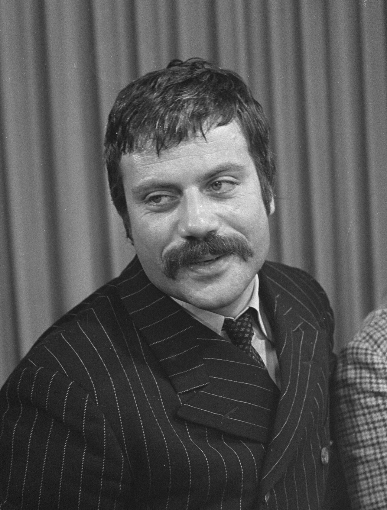 British actor Oliver Reed (1968)