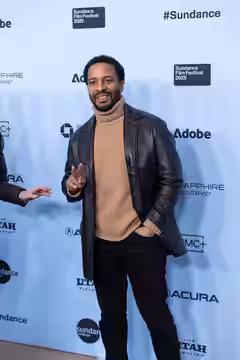 André Holland at the 2025 Sundance Film Festival for the premiere of "Love, Brooklyn"