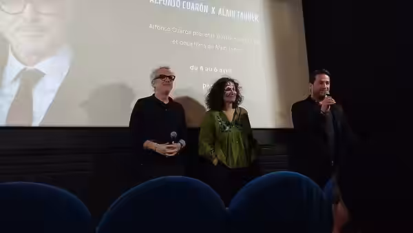 Alfonso Cuaron à l'Écoles Cinéma Club, le 5 avril 2025.