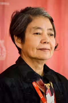 Japanese actress Kirin Kiki at the 6th Odessa International Film Festival. (2015)