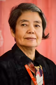 Japanese actress Kirin Kiki at the 6th Odessa International Film Festival. (2015)
