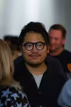 Daniel Kwan at the world premiere of Civil War at South by Southwest 2024