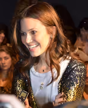 Mandy Moore at the Jenny Packham Show (2011)