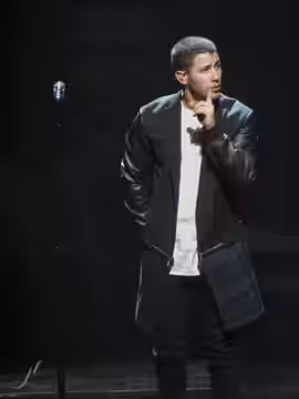 Nick Jonas performs at the Pepsi Center during the Future Now/Honda Civic Tour stop in Denver, CO on August 9, 2016.