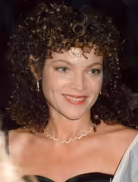 Amy Irving at Governor's Ball after Academy Awards (1989)