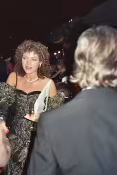 Amy Irving at the Governor's Ball following the telecast of the 61st Annual Academy Awards, 1989. NOTE: Permission granted to copy, publish, broadcast or post a