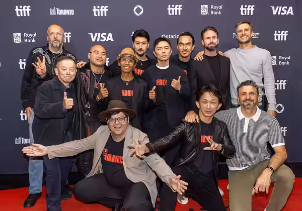 The cast of "The Furious" at the 2025 Toronto International Film Festival (TIFF) for the movie The Furious.