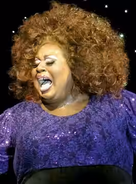 Latrice Royale singing on the cruise (2014)