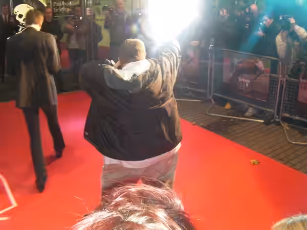 Preston Lacy at Jackass 3D London Premiere 2nd November 2010.