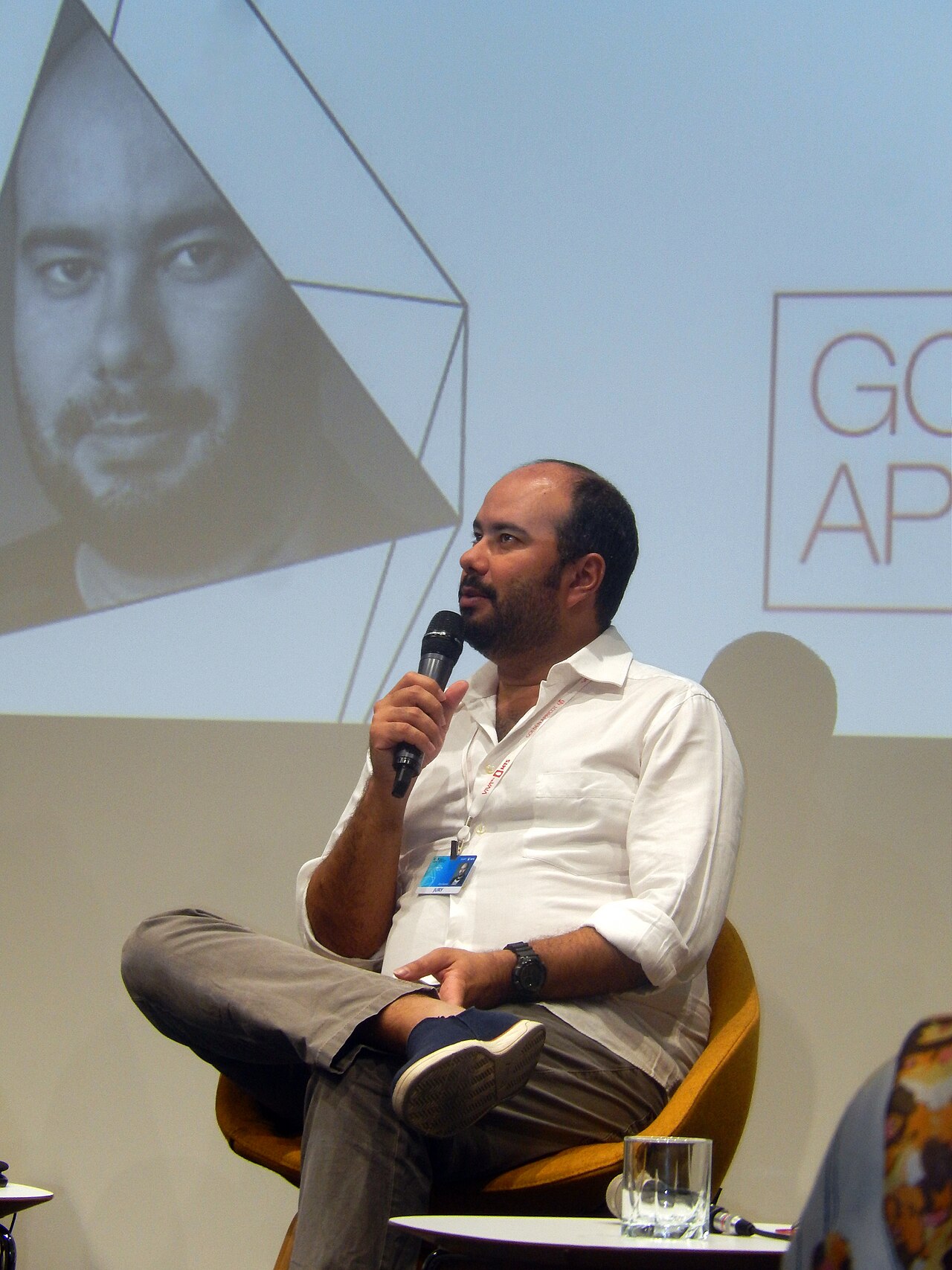 Master Class by Ciro Guerra in the framework of Golden Apricot film festival (2017)