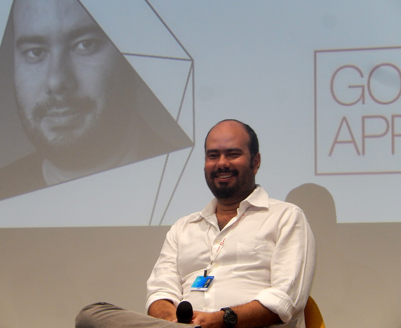 Master Class by Ciro Guerra in the framework of Golden Apricot film festival (2017)