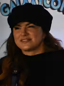 Gina Carano at GalaxyCon Richmond in 2024