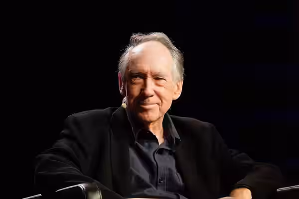 Ian McEwan bei der Vorstellung seines Romans "Was wir wissen können" in der Muffathalle (Veranstalter Münchner Lliteraturhaus) (2025)