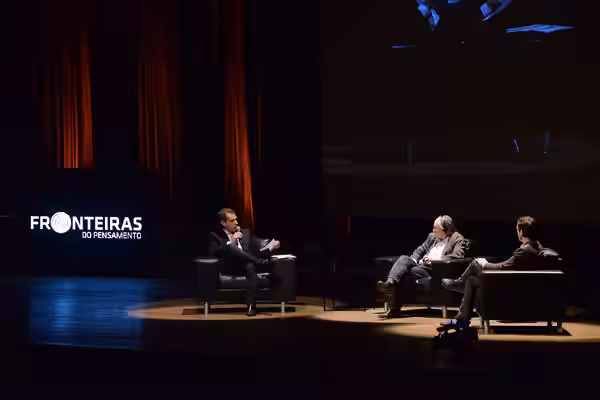 Convidado: Ian McEwan, escritor britânico Data: 24 de outubro de 2016 Local: Auditório Araújo Vianna Crédito das imagens: Fronteiras do Pensamento | Luiz Munhoz