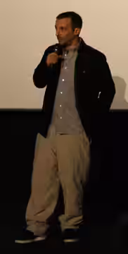 Mathieu Kassovitz, french director, during the preview of the movie L'Ordre et la Morale at the movie theater UGC Cité Ciné SQY in Saint Quentin en Yvelines, Fr (2011)