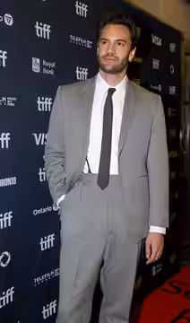 Tom Bateman, actor, at the 2025 Toronto International Film Festival (TIFF) for the movie Hedda.