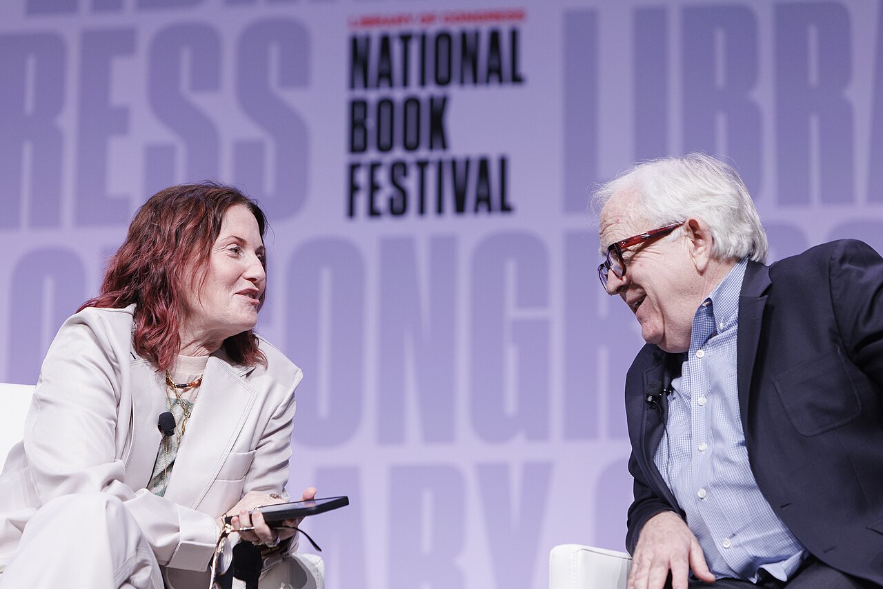 Leslie Jordan discusses his book, "How Y'All Doing?: MIsadventures and Mischief from a Life Well-Lived," with Megan Mullally on the Main Stage at the National B (2022)