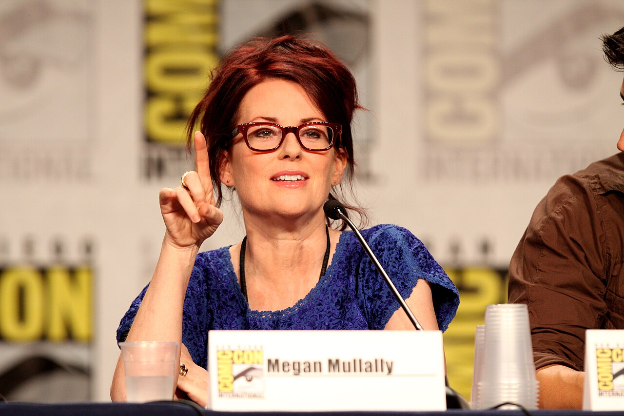 Megan Mullally at the 2011 San Diego Comic-Con International in San Diego, California. Please attribute to Gage Skidmore if used elsewhere.