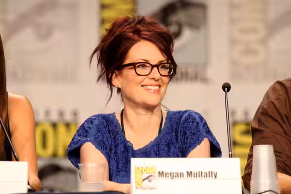 Megan Mullally at the 2011 San Diego Comic-Con International in San Diego, California. Please attribute to Gage Skidmore if used elsewhere.
