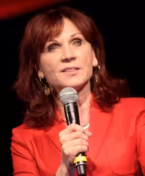 Marilu Henner at the 2014 Arizona Ultimate Women's Expo at the Phoenix Convention Center in Phoenix, Arizona. Taken on October 18, 2014. Photo by Gage Skidmore